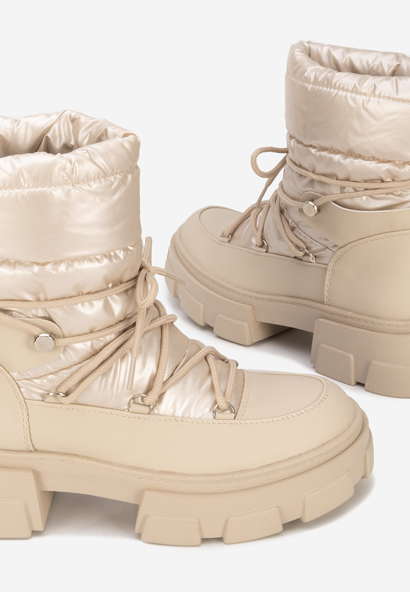 Γυναικείες Μπότες Χιονιού μπεζ Izbora