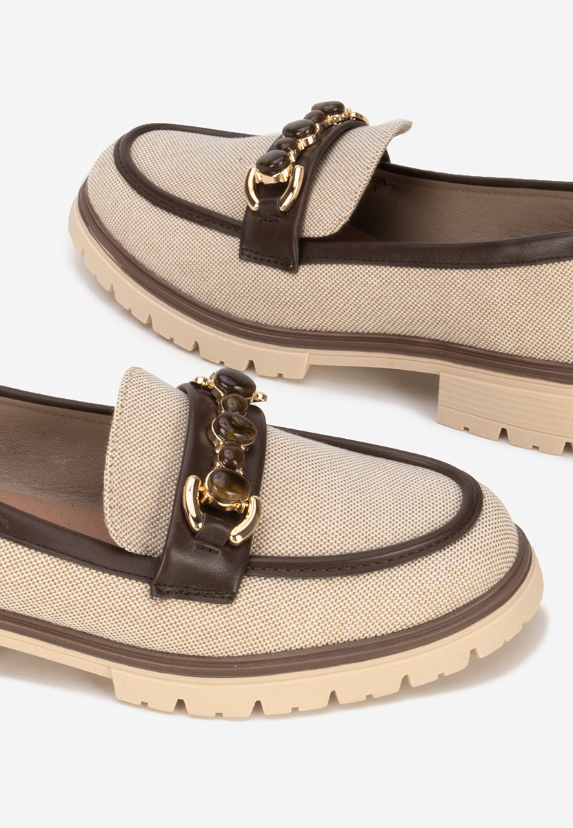 Μοκασίνια γυναικεια Amberlin Νουντ