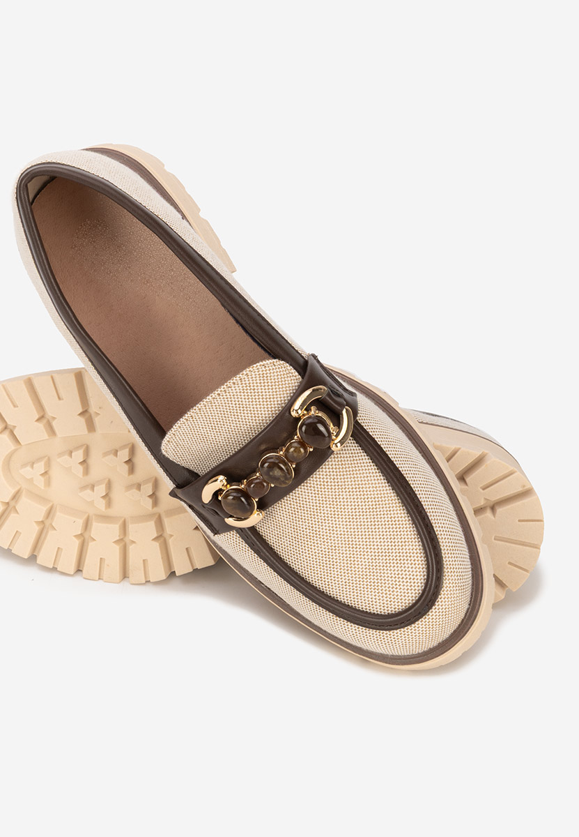 Μοκασίνια γυναικεια Amberlin Νουντ