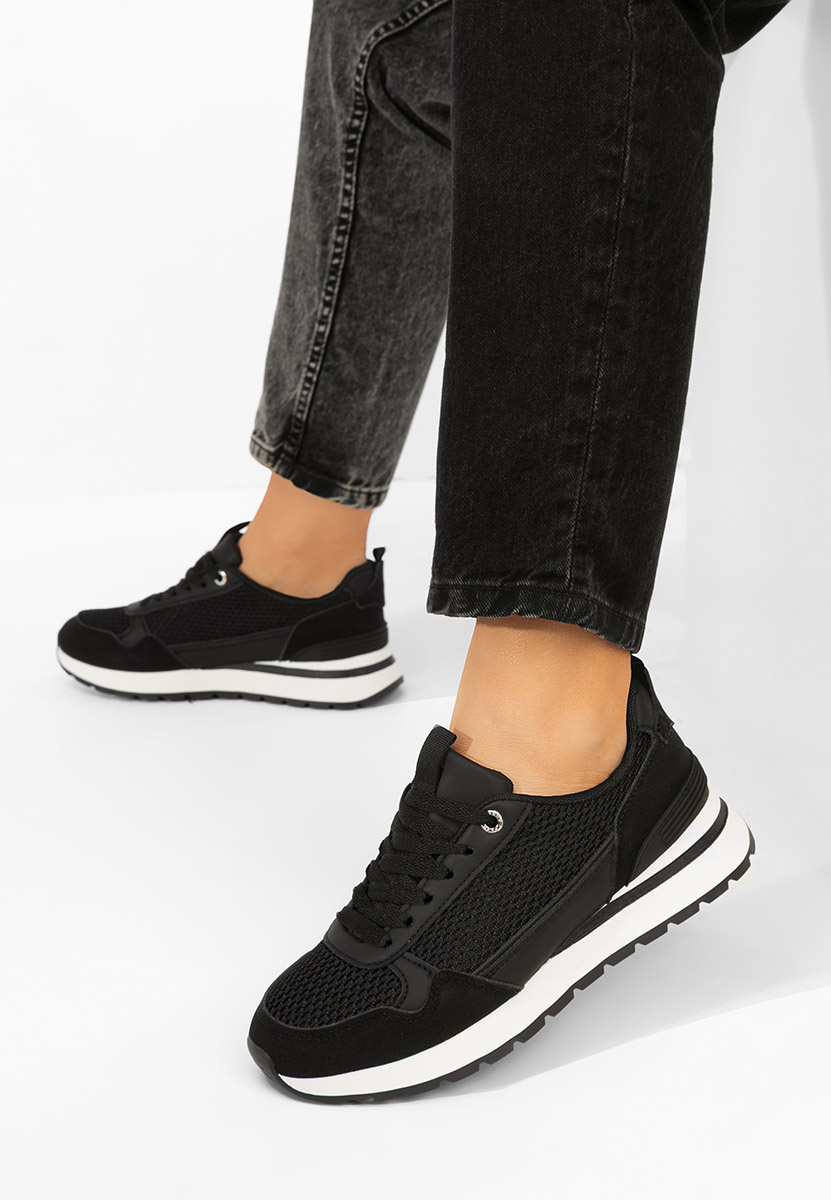 Sneakers γυναικεια Helenia μαύρα