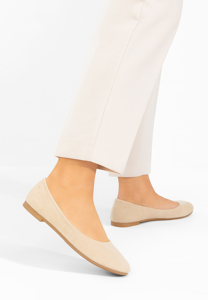 Γυναικείες μπαλαρίνες Agappia χακι