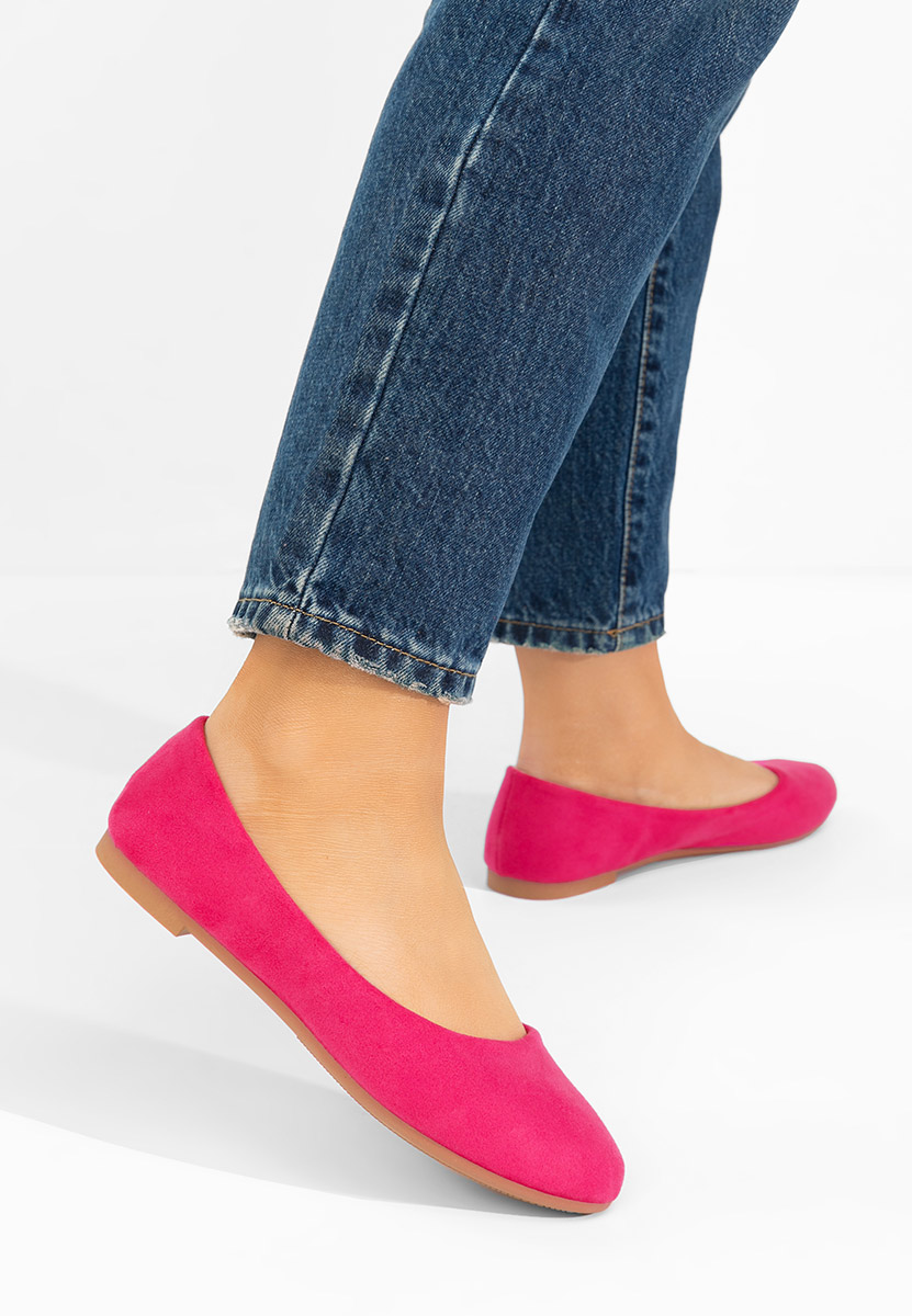 Γυναικείες μπαλαρίνες Agappia φούξια