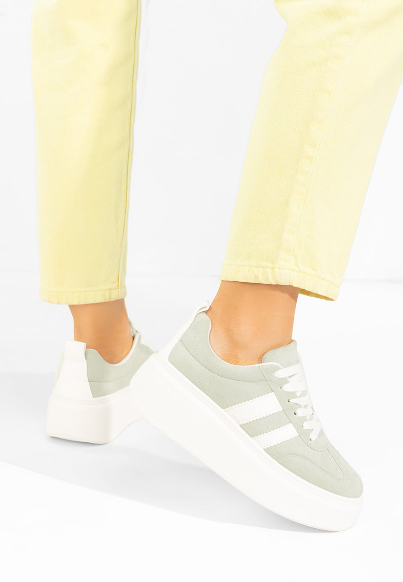 Sneakers με πλατφόρμα Semana πρασινο