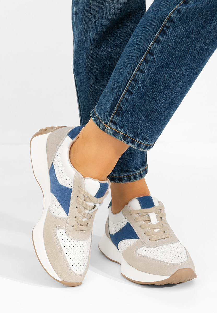 Sneakers γυναικεια Attila λευκά