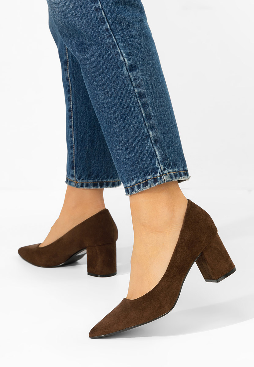 Γοβες Jolenia καφε