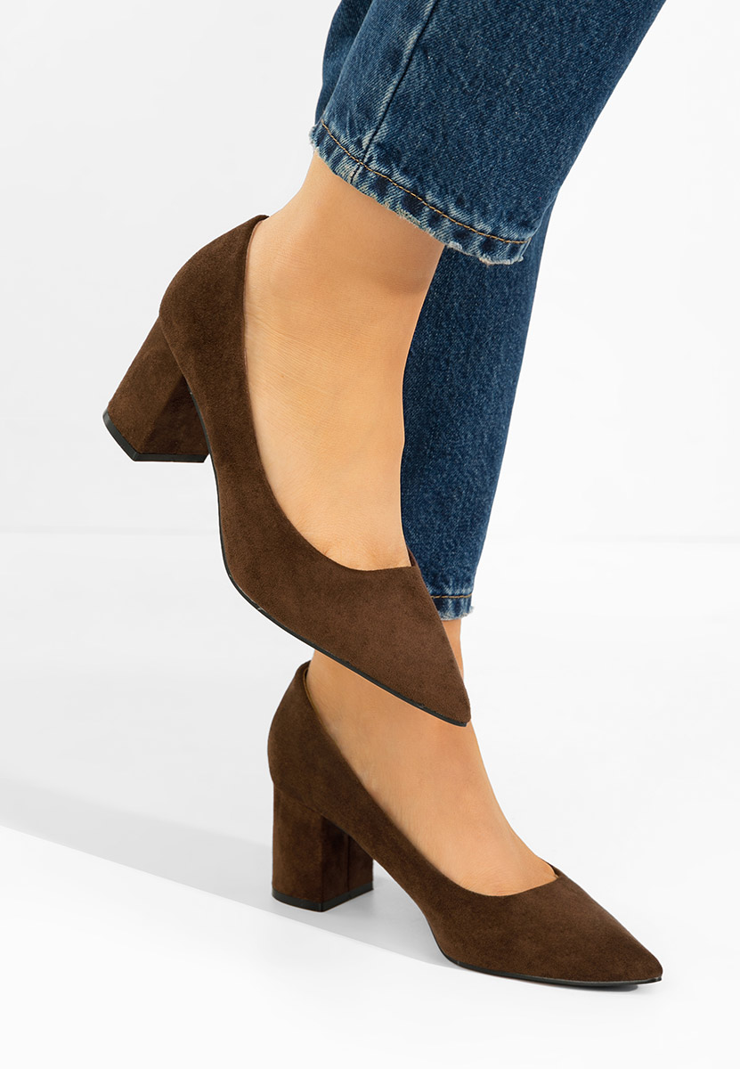 Γοβες Jolenia καφε