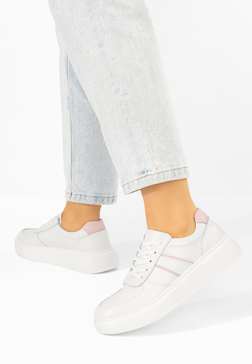 Sneakers με πλατφόρμα Herera V3 λευκά