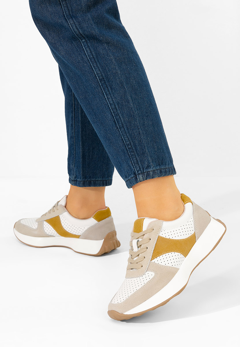 Sneakers γυναικεια Attila V4 λευκά