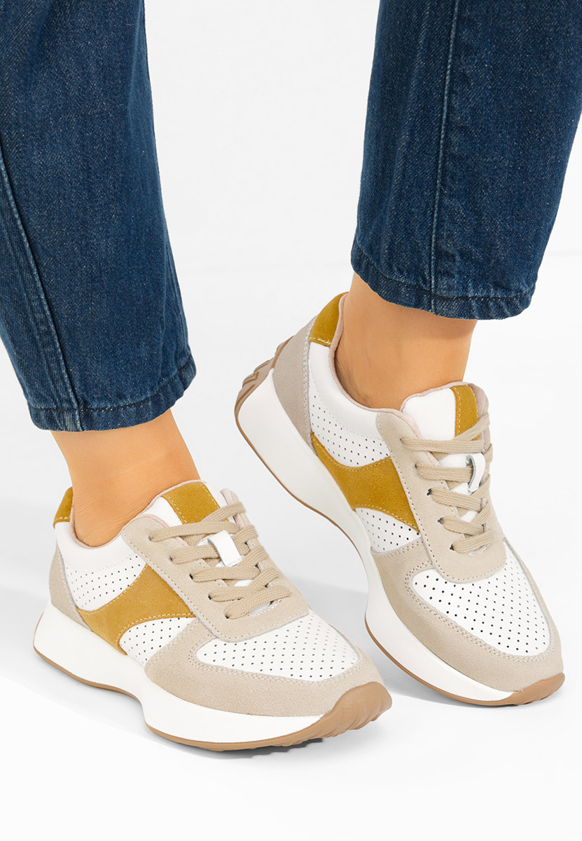 Sneakers γυναικεια Attila V4 λευκά