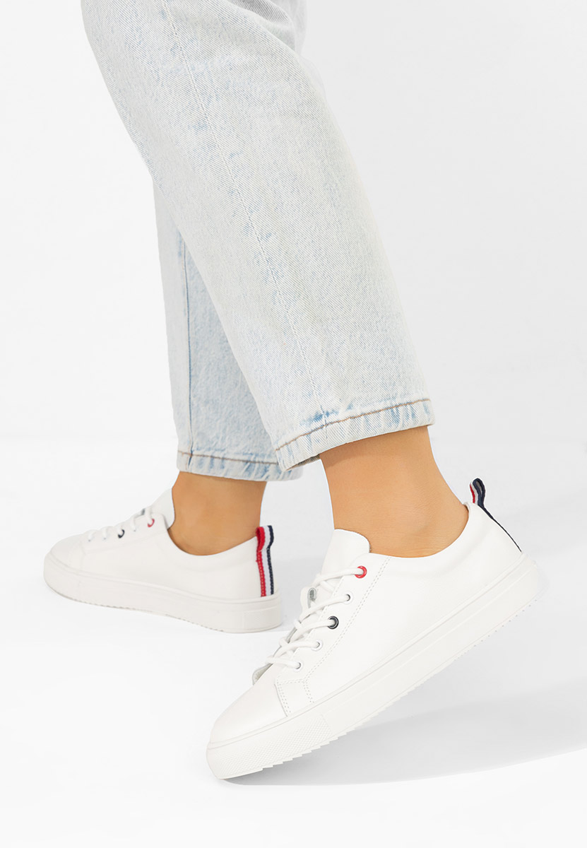 Παπούτσια Casual Cataleia λευκά