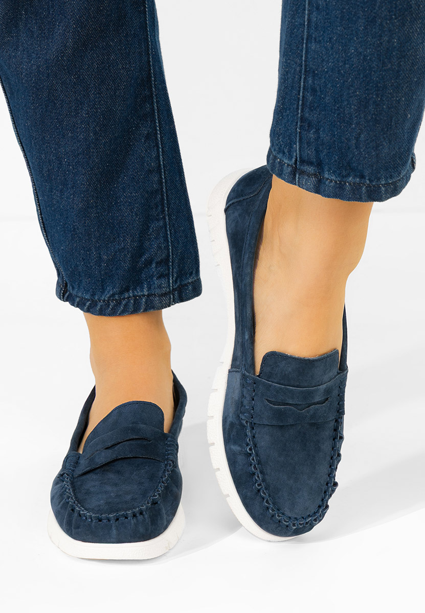 Μοκασίνια γυναικεια δερματινα Dariania Νειβι