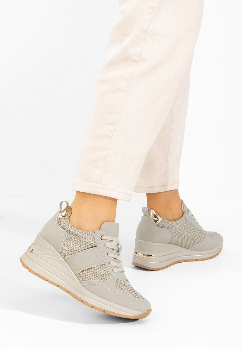 Sneakers με πλατφόρμα Izadora πρασινο