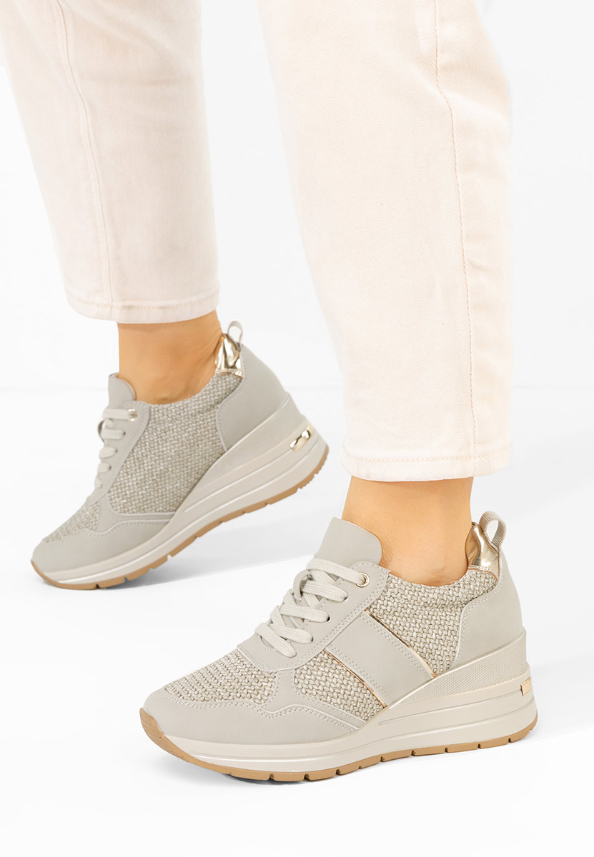 Sneakers με πλατφόρμα Izadora πρασινο