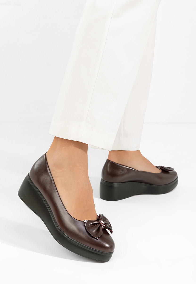 Πλατφόρμες γυναικεία Liliane μπορντό