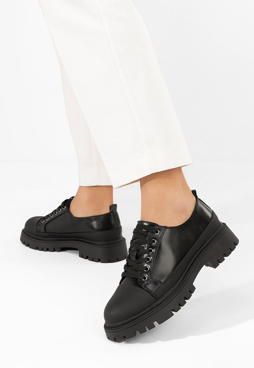 Casual παπουτσια γυναικεια Sivelia μαύρα