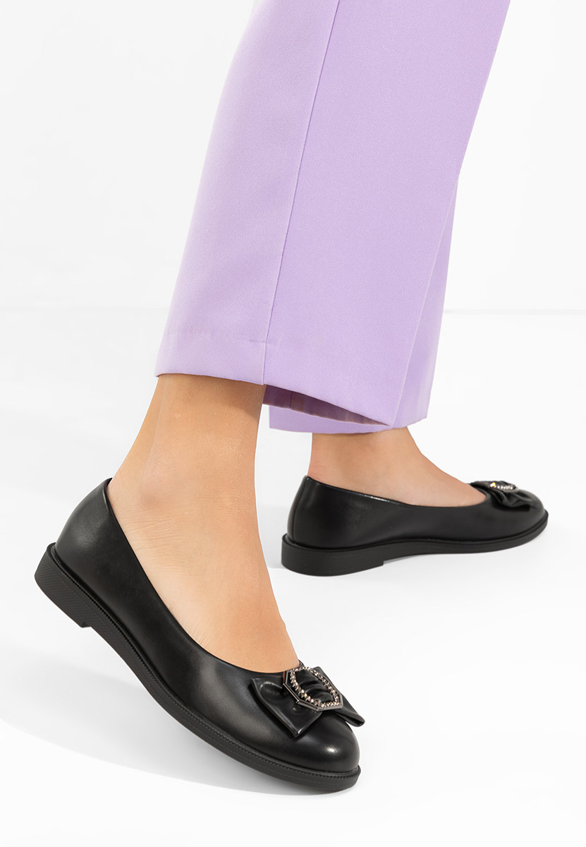 Γυναικείες μπαλαρίνες Briania μαύρα