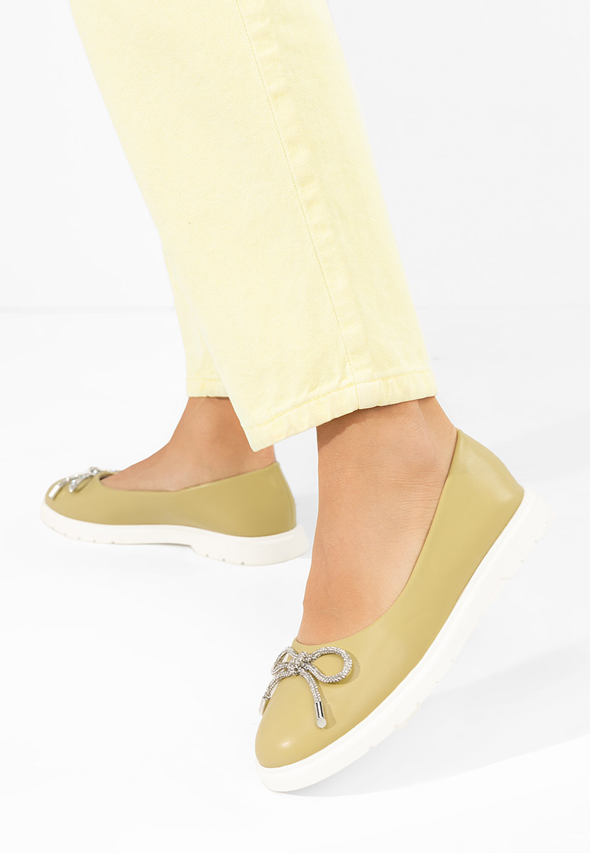 Γυναικείες μπαλαρίνες Simonna Κιντρινο