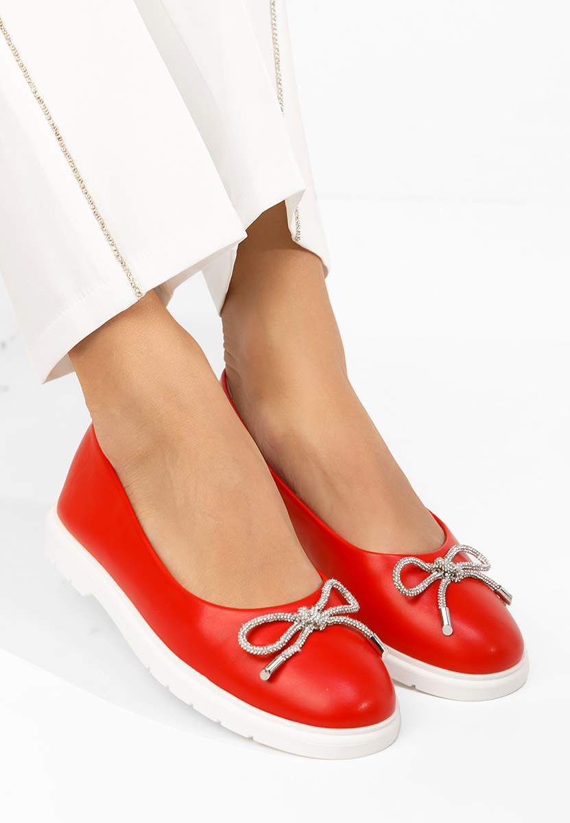 Γυναικείες μπαλαρίνες Simonna Πορτοκαλι