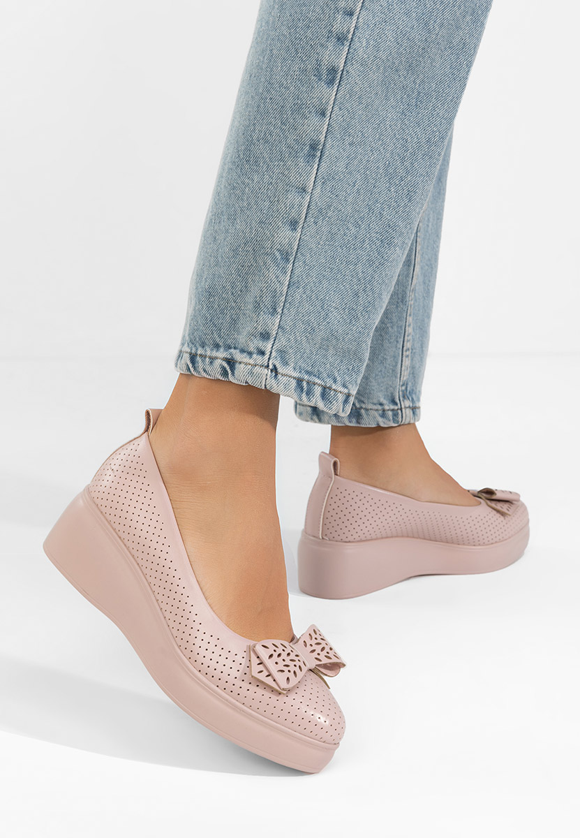 Πλατφόρμες γυναικεία Latefa Νουντ