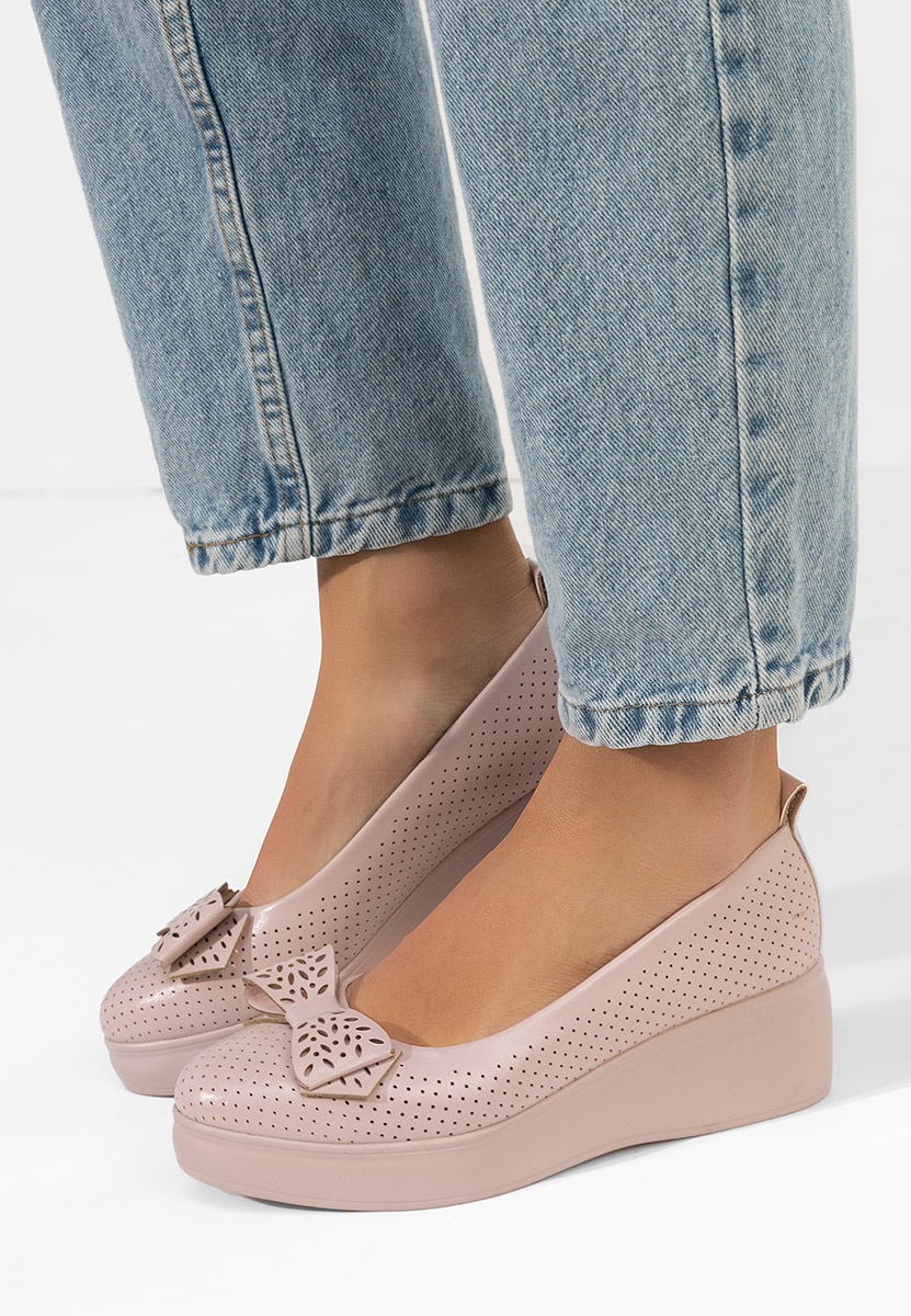 Πλατφόρμες γυναικεία Latefa Νουντ