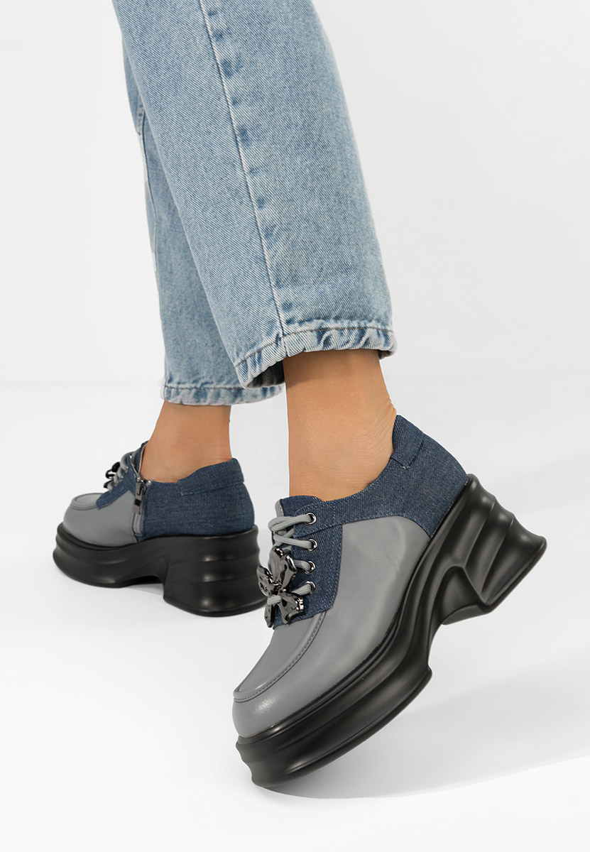 Loafers γυναικεια με τακουνι Manilla