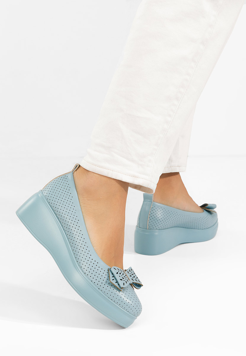 Πλατφόρμες γυναικεία Latefa μπλε