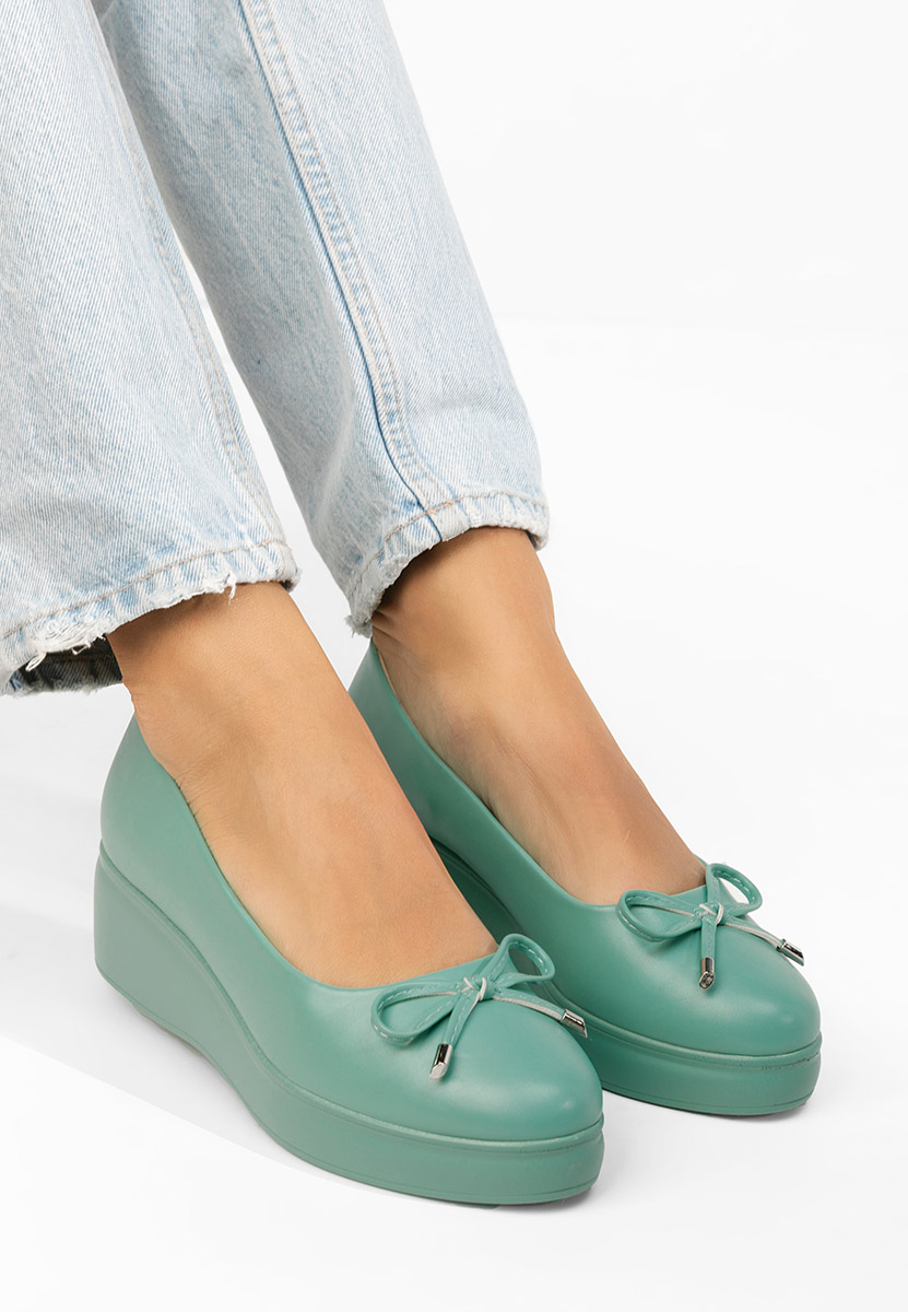 Πλατφόρμες γυναικεία Olmaria πρασινο