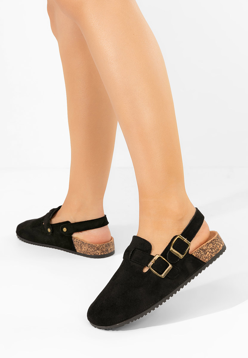 Mules γυναικεια Nedenia μαύρα