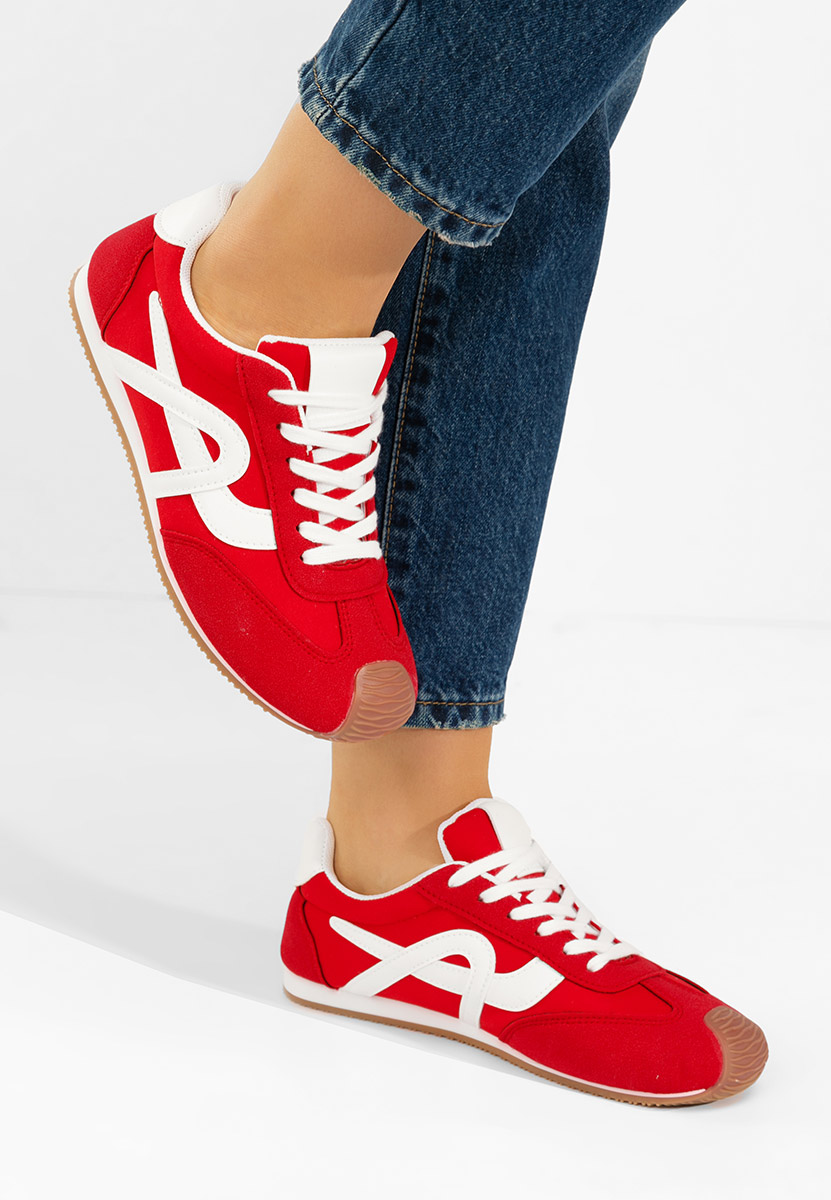 Sneakers γυναικεια Kalindia κοκκινο