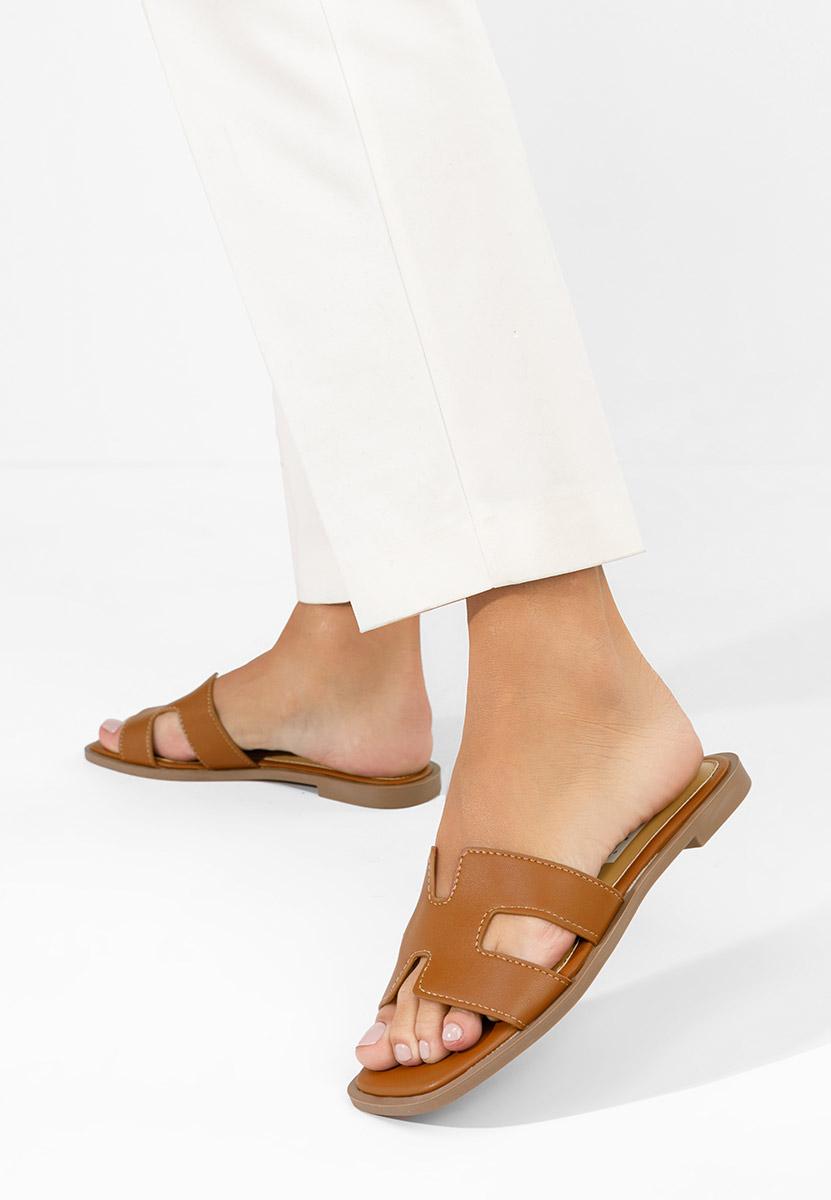 Παντόφλεσ χωρις τακούνι Lecya ταμπά