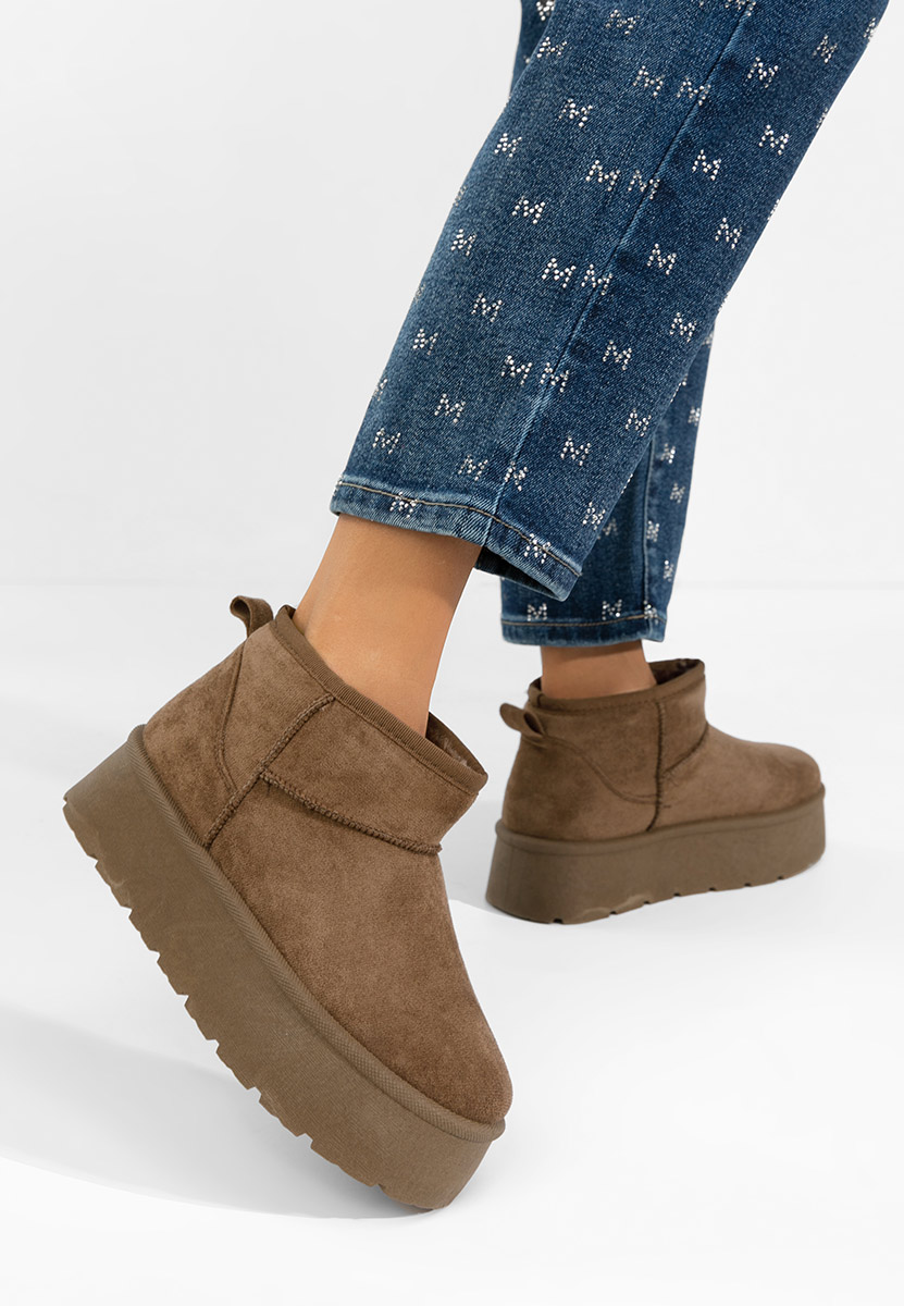 Μπότες τύπου UGG Savieda V2 καφε