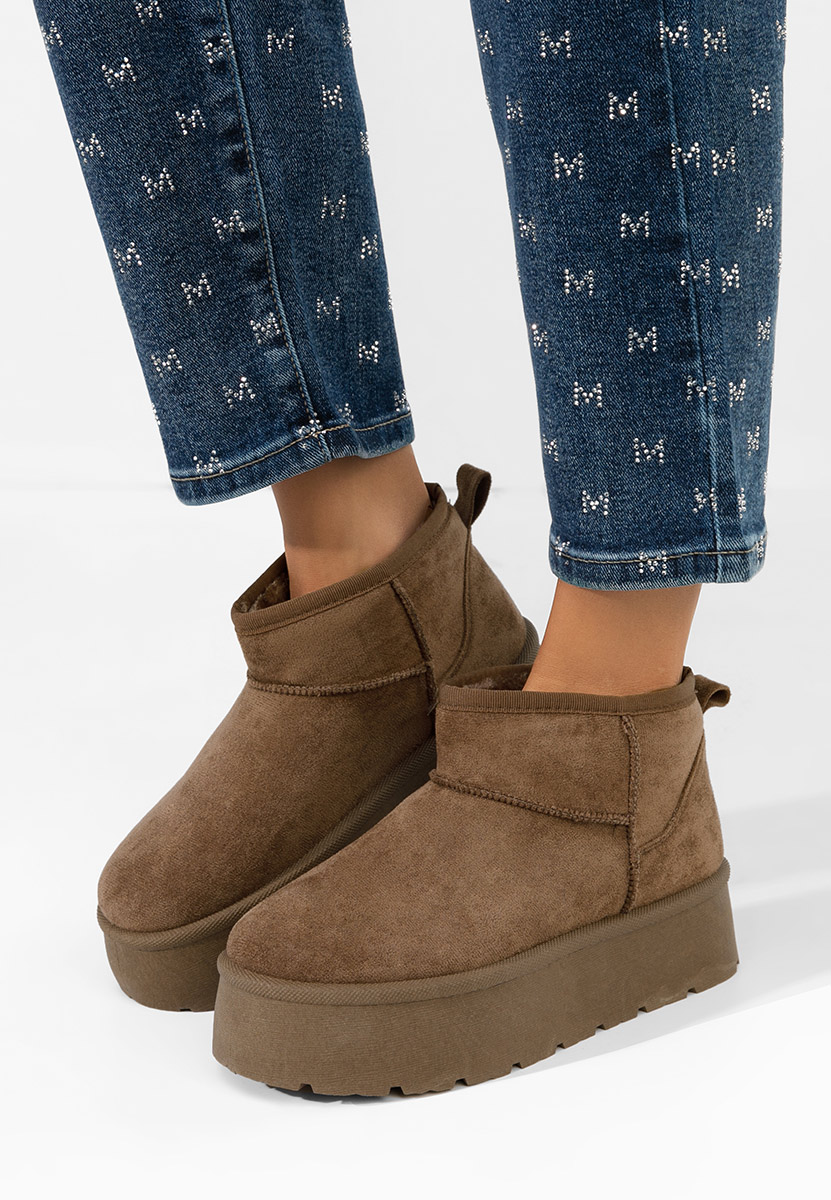 Μπότες τύπου UGG Savieda V2 καφε