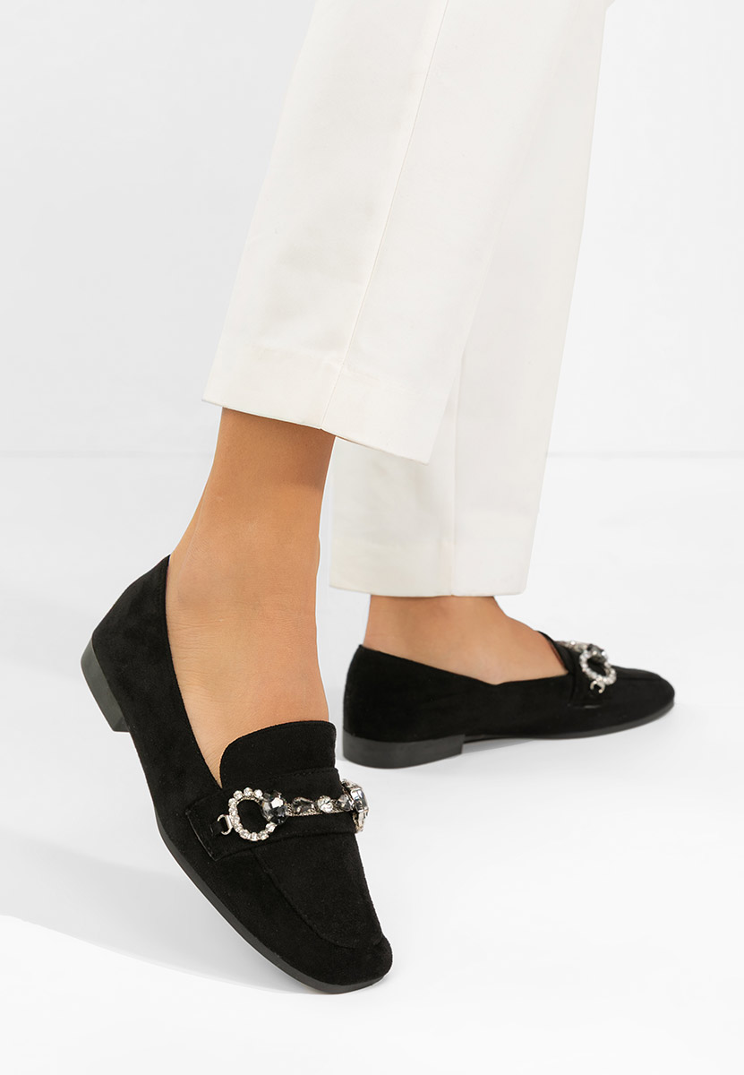 Loafers γυναικεια Venea V2 μαύρα