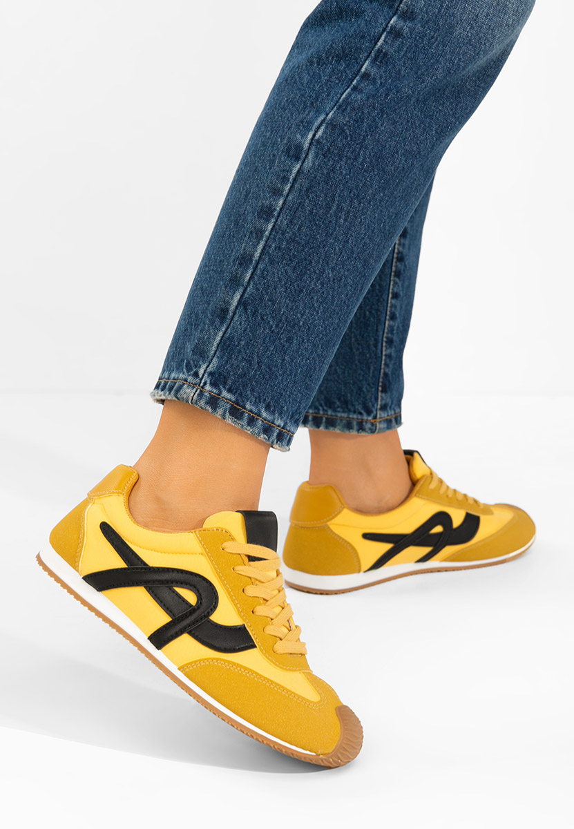 Sneakers γυναικεια Kalindia Κιντρινο