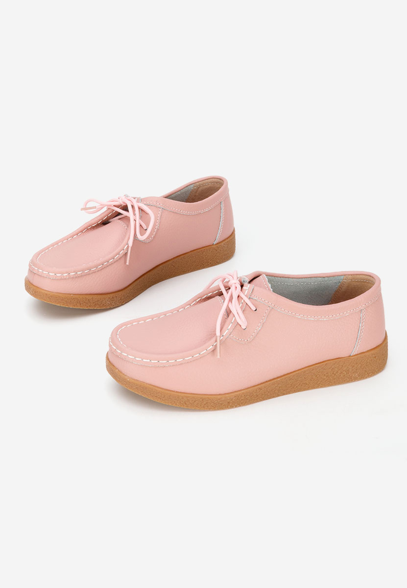 Μοκασίνια γυναικεια Afinia ροζ