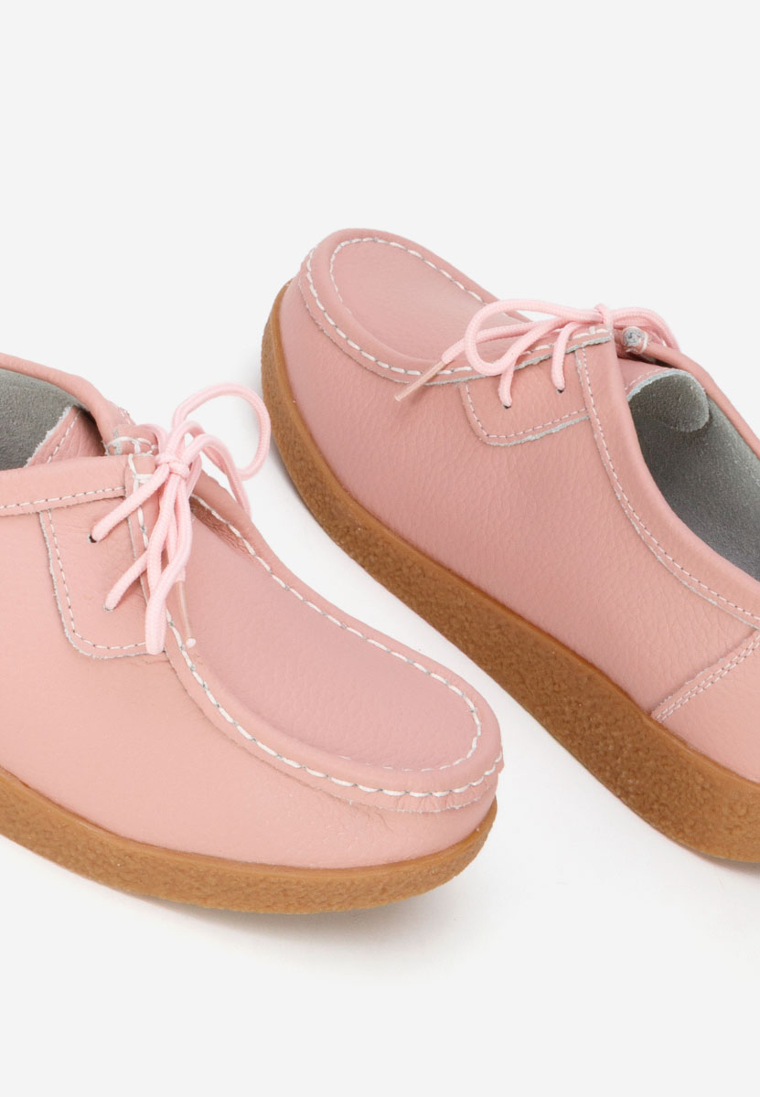 Μοκασίνια γυναικεια Afinia ροζ