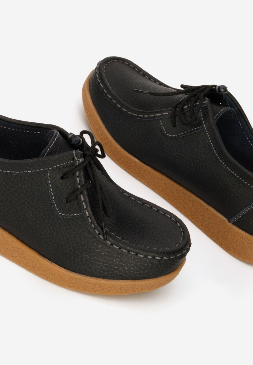 Μοκασίνια γυναικεια Afinia μαύρα