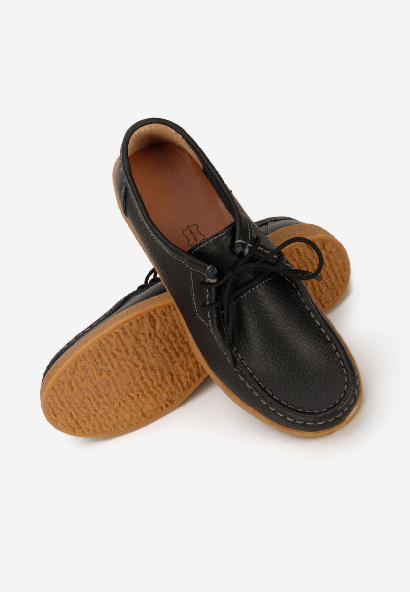 Μοκασίνια γυναικεια Afinia μαύρα