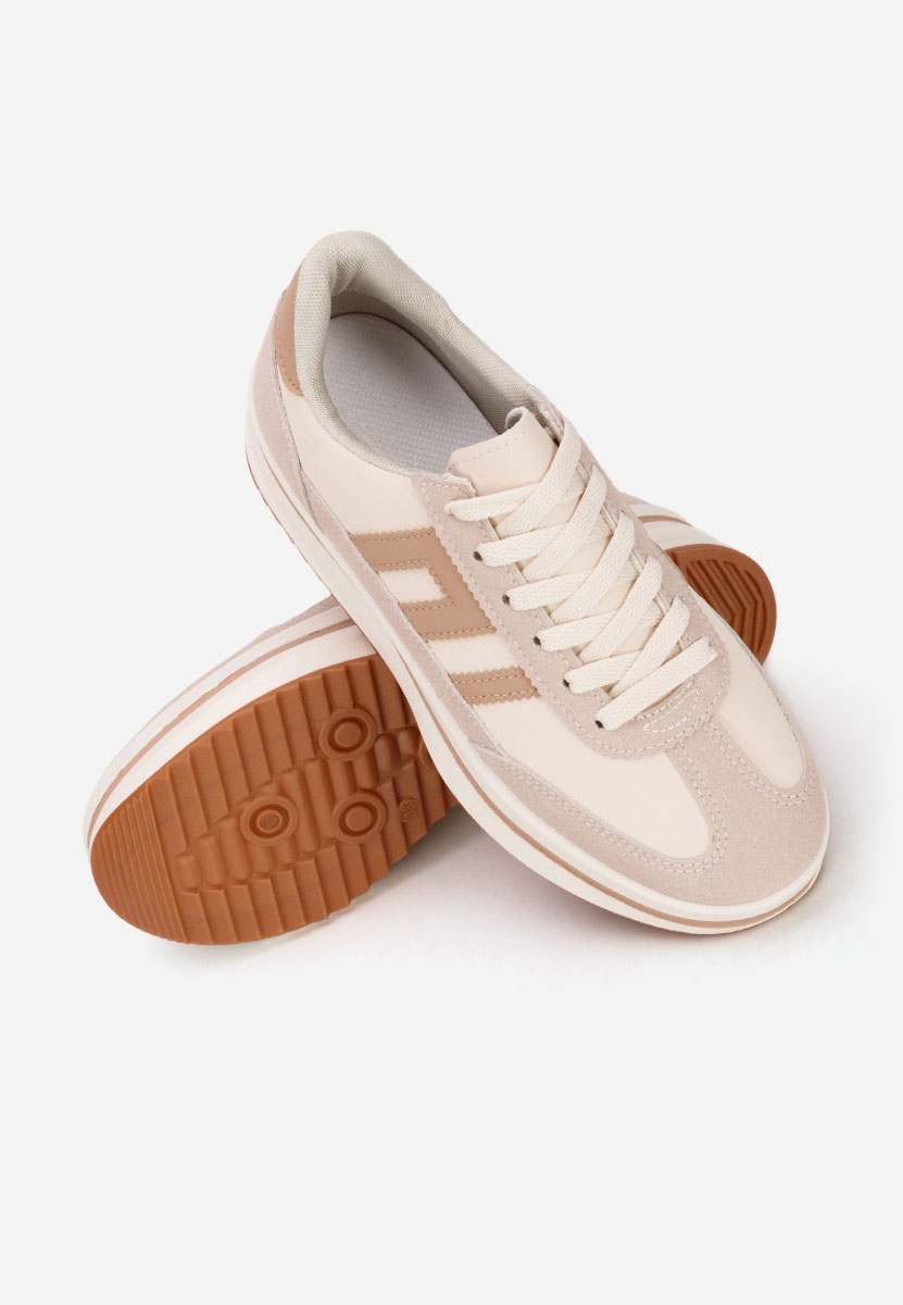 Sneakers με πλατφόρμα Jesie μπεζ