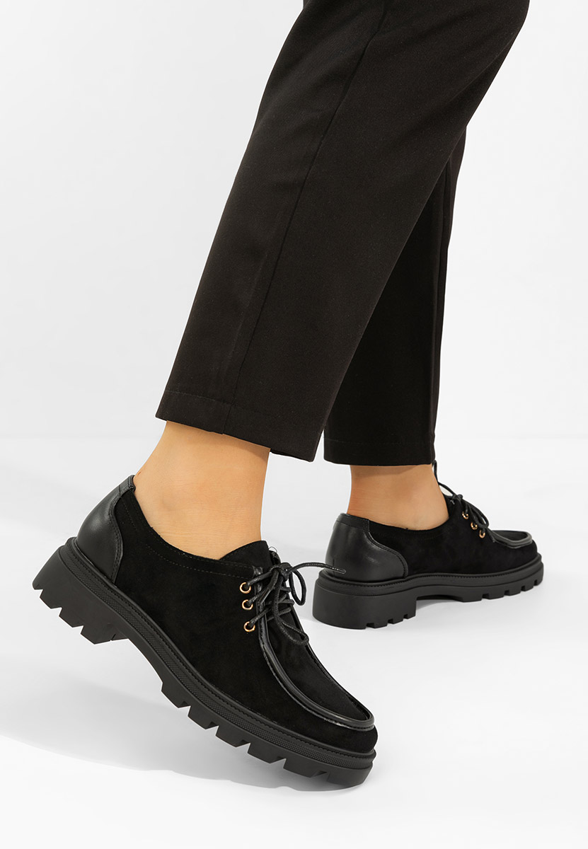 Casual παπουτσια γυναικεια Seliora μαύρα