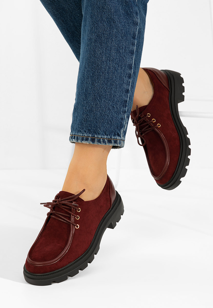 Casual παπουτσια γυναικεια Seliora μπορντό