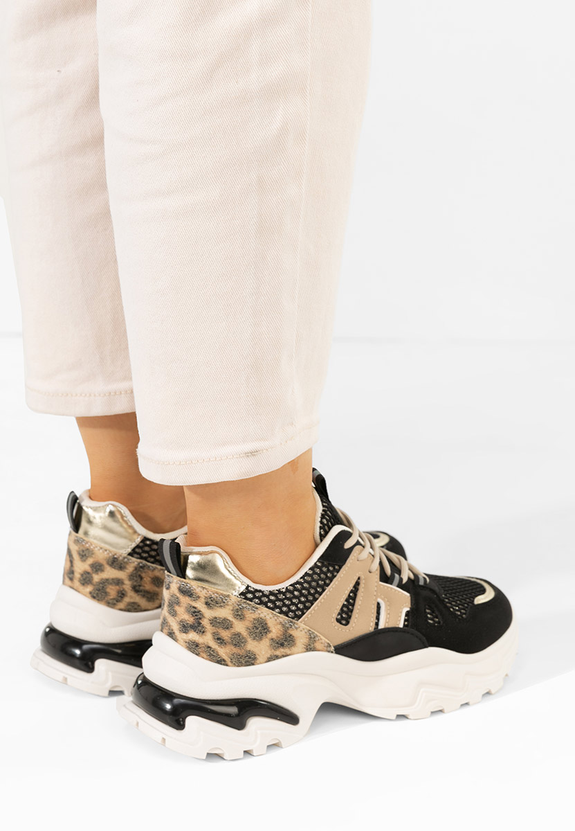 Sneakers με πλατφόρμα Kiria μαύρα