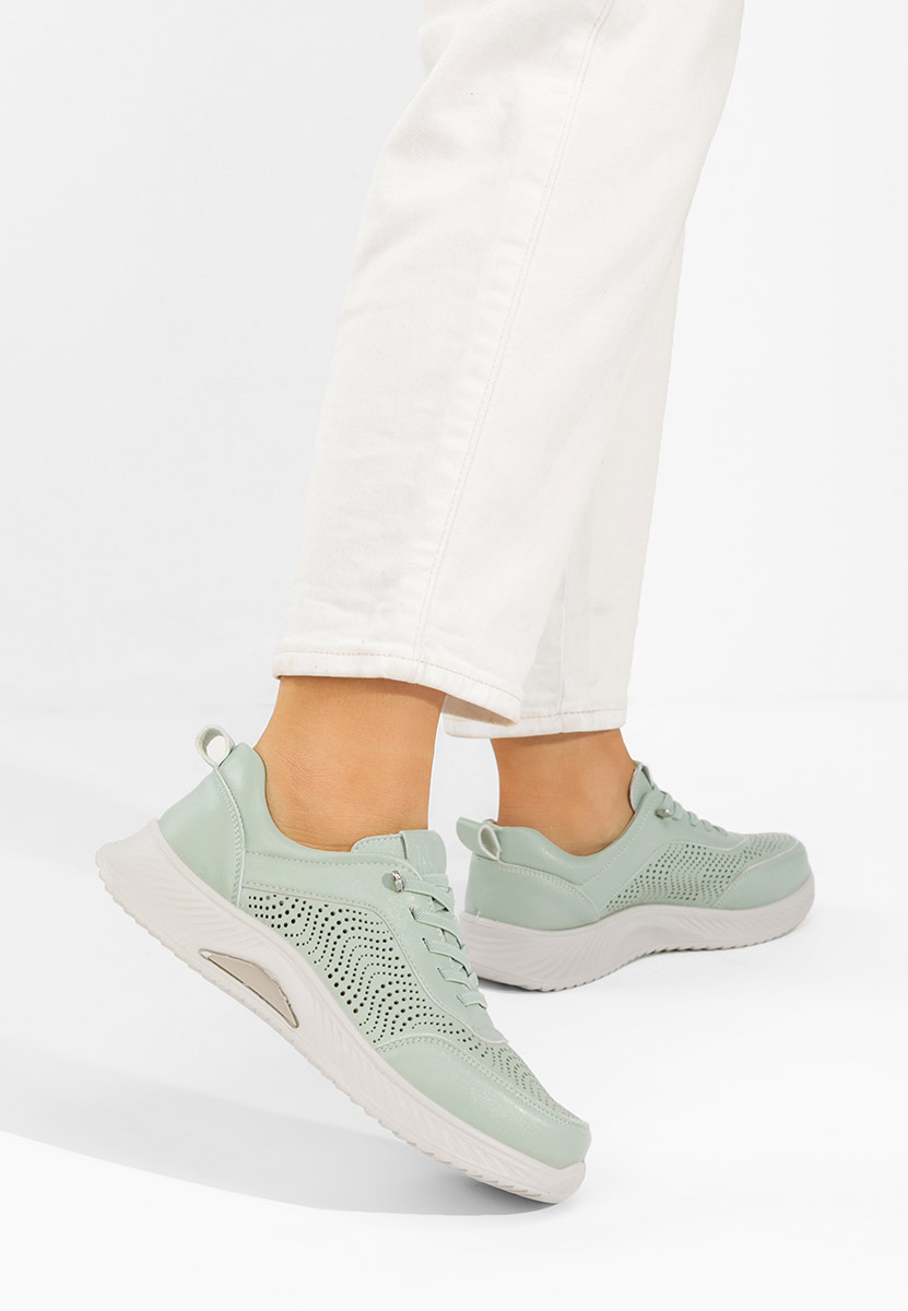 Sneakers γυναικεια Azurra πρασινο