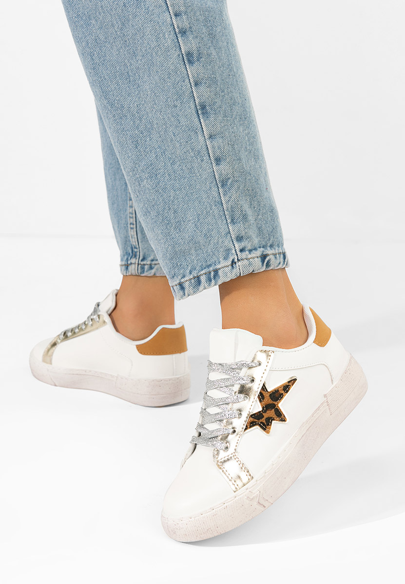 Sneakers γυναικεια Steliana λευκά