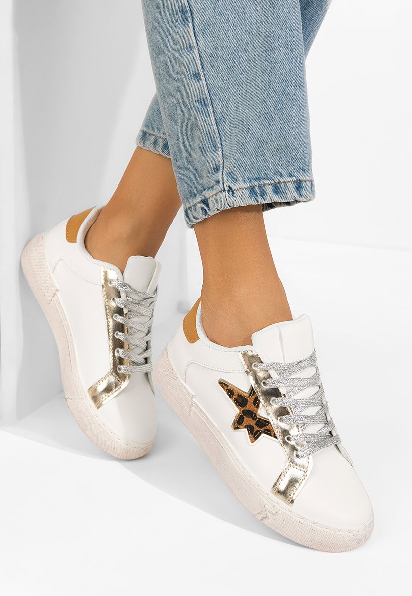 Sneakers γυναικεια Steliana λευκά