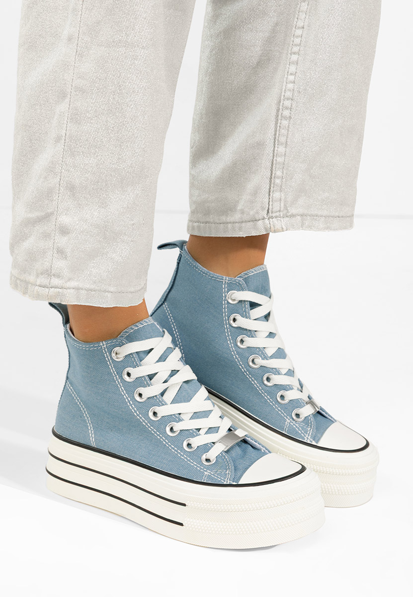 Γυναικεία πανινα πλατφόρμες Kimala V3 Τζιν