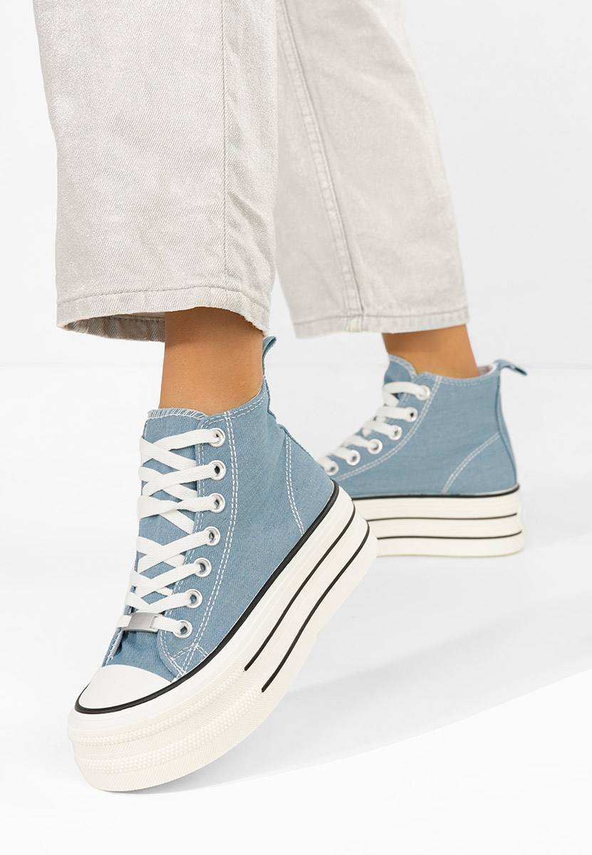 Γυναικεία πανινα πλατφόρμες Kimala V3 Τζιν