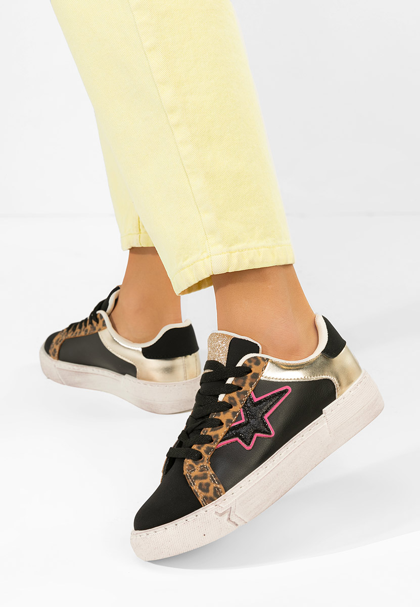 Sneakers γυναικεια Steliana μαύρα