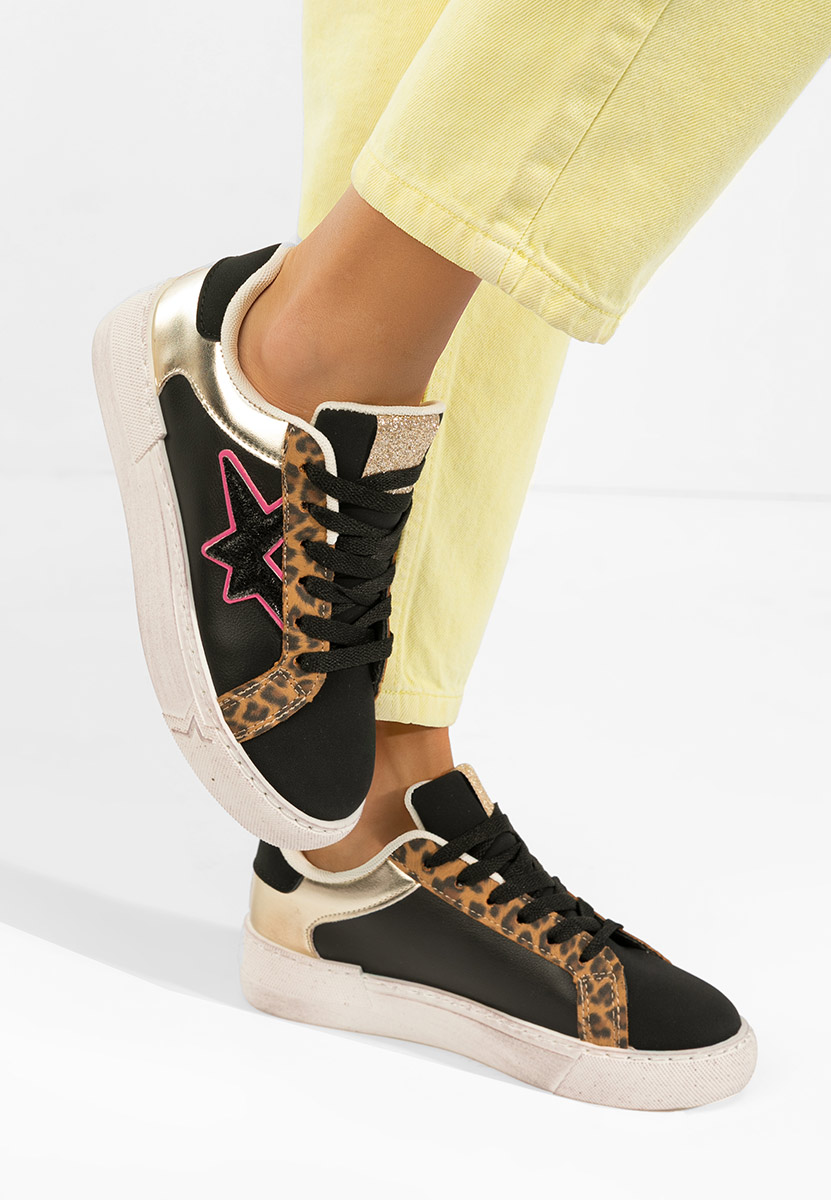 Sneakers γυναικεια Steliana μαύρα