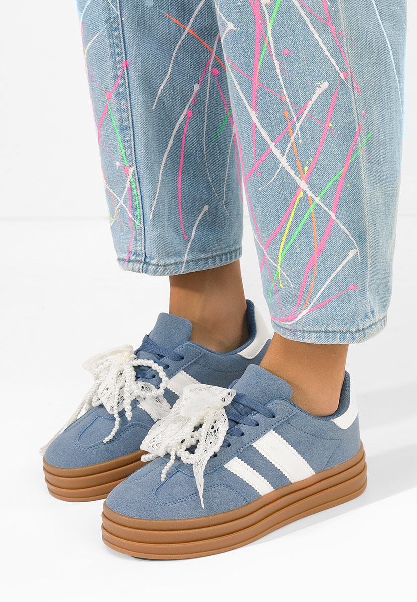 Sneakers γυναικεια Roxanne μπλε